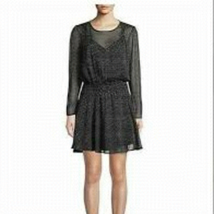 HIGHLINE Collective Dress Smocked Waist Sz XS BNWT